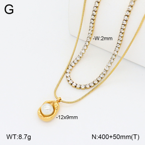 2N4005523bhil-436  Stainless Steel Necklace