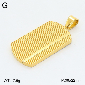 2P2006122vhhl-436  Stainless Steel Pendant