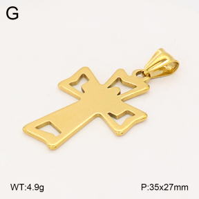 2P2006128aaim-452  Stainless Steel Pendant