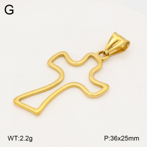 2P2006140aaim-452  Stainless Steel Pendant