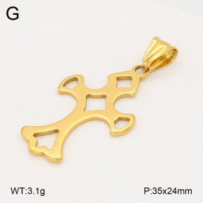 2P2006170aaim-452  Stainless Steel Pendant