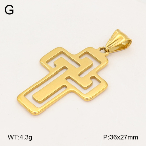 2P2006194aaim-452  Stainless Steel Pendant