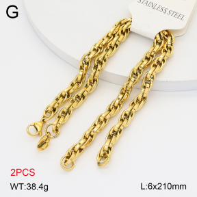 2B2005466bhbk-389  Stainless Steel Bracelet