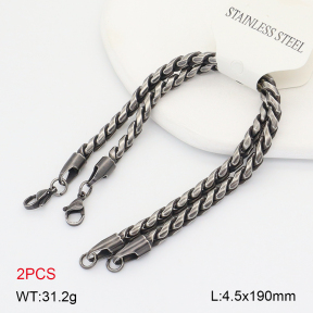 2B2005475ahlv-389  Stainless Steel Bracelet