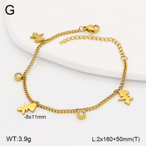 2B4005890aajl-704  Stainless Steel Bracelet