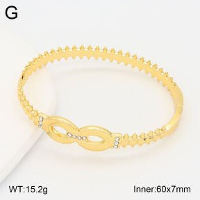 2BA402852bbov-478  Stainless Steel Bangle