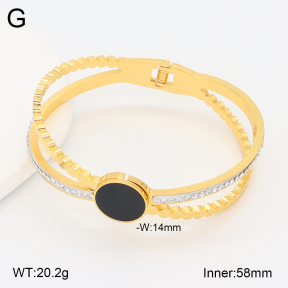 2BA402859bbov-478  Stainless Steel Bangle