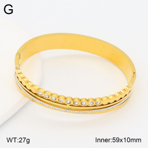 2BA402860bbov-478  Stainless Steel Bangle