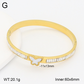2BA402862bhva-478  Stainless Steel Bangle