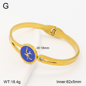 2BA402884vbmb-704  Stainless Steel Bangle