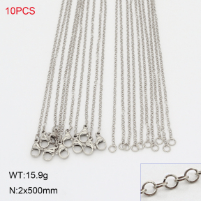2N2008690vhmv-389  Stainless Steel Necklace