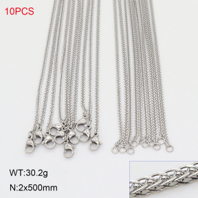 2N2008700ajlv-389  Stainless Steel Necklace