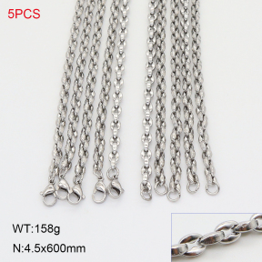 2N2008701akha-389  Stainless Steel Necklace