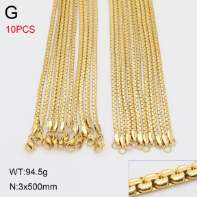 2N2008707blla-389  Stainless Steel Necklace