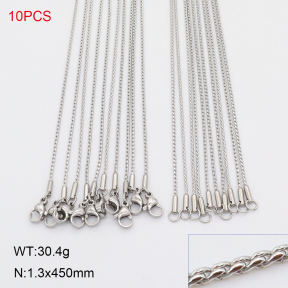 2N2008710aiov-389  Stainless Steel Necklace