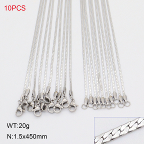 2N2008712biib-389  Stainless Steel Necklace