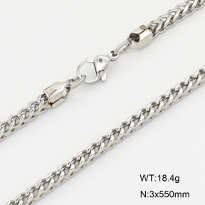 2N2008719bbov-389  Stainless Steel Necklace