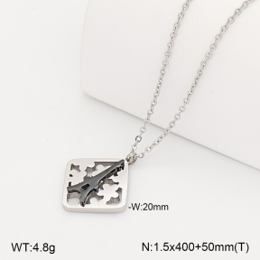 2N2008907ablb-317  Stainless Steel Necklace
