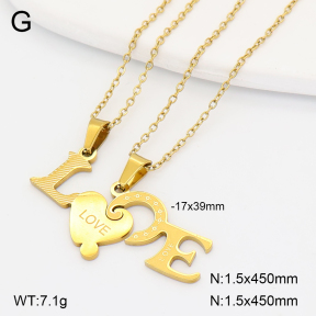 2N2008913aakl-704  Stainless Steel Necklace