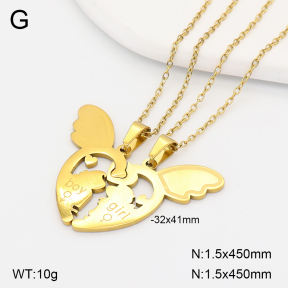 2N2008915aakl-704  Stainless Steel Necklace