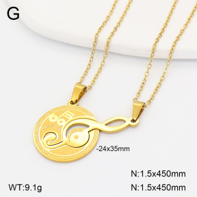 2N2008919aakl-704  Stainless Steel Necklace