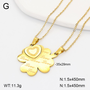 2N2008923aakl-704  Stainless Steel Necklace