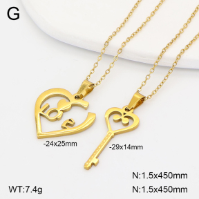 2N2008925aakl-704  Stainless Steel Necklace