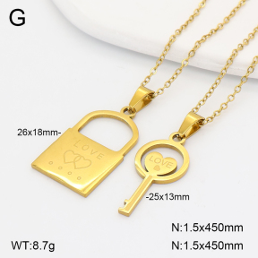 2N2008931aakl-704  Stainless Steel Necklace