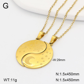 2N2008933aakl-704  Stainless Steel Necklace
