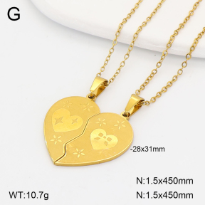 2N2008937aakl-704  Stainless Steel Necklace