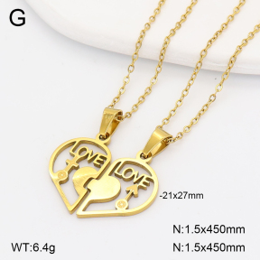 2N2008960aakl-704  Stainless Steel Necklace