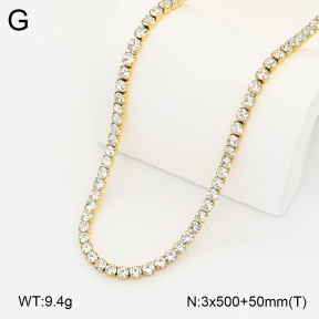2N4005430bbov-389  Stainless Steel Necklace