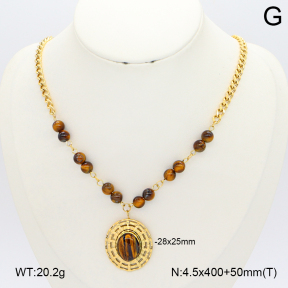 2N4005525aija-666  Stainless Steel Necklace