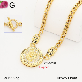 F2N401395bhia-J141  Fashion Copper Necklace