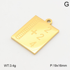 2P2006354vail-452  Stainless Steel Pendant
