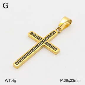 2P2006449bbml-436  Stainless Steel Pendant