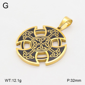2P2006463bbml-436  Stainless Steel Pendant