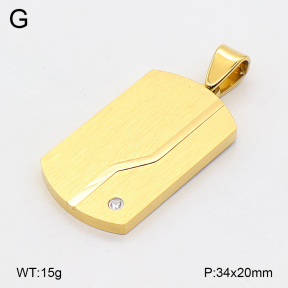 2P4001853abol-436  Stainless Steel Pendant