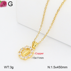F2N401399vbmb-J135  Fashion Copper Necklace