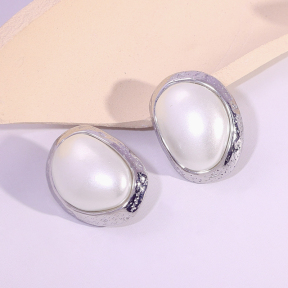 6E2007105vbnb-334  Stainless Steel Earrings