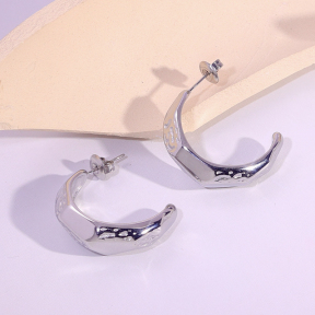 6E2007109vbmb-334  Stainless Steel Earrings