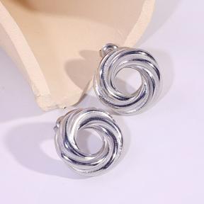 6E2007117vbmb-334  Stainless Steel Earrings