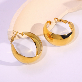6E2007134vbnb-334  Stainless Steel Earrings