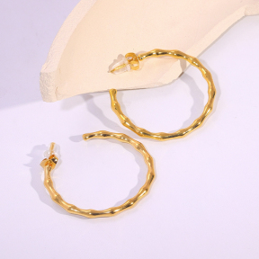 6E2007147vbnb-334  Stainless Steel Earrings