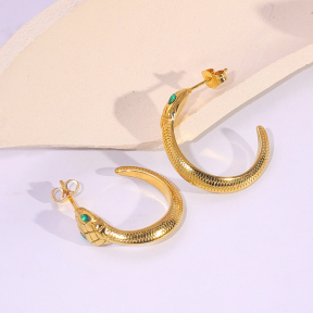 6E2007161vbnb-334  Stainless Steel Earrings