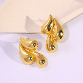 6E2007162vbnb-334  Stainless Steel Earrings