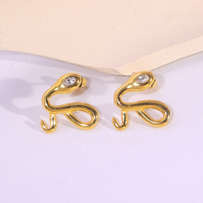 6E2007177vbnb-334  Stainless Steel Earrings