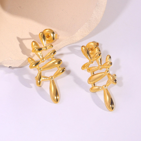 6E2007240vbnb-334  Stainless Steel Earrings
