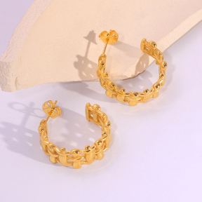 6E2007276vbnb-334  Stainless Steel Earrings