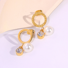6E2007306vbnb-334  Stainless Steel Earrings